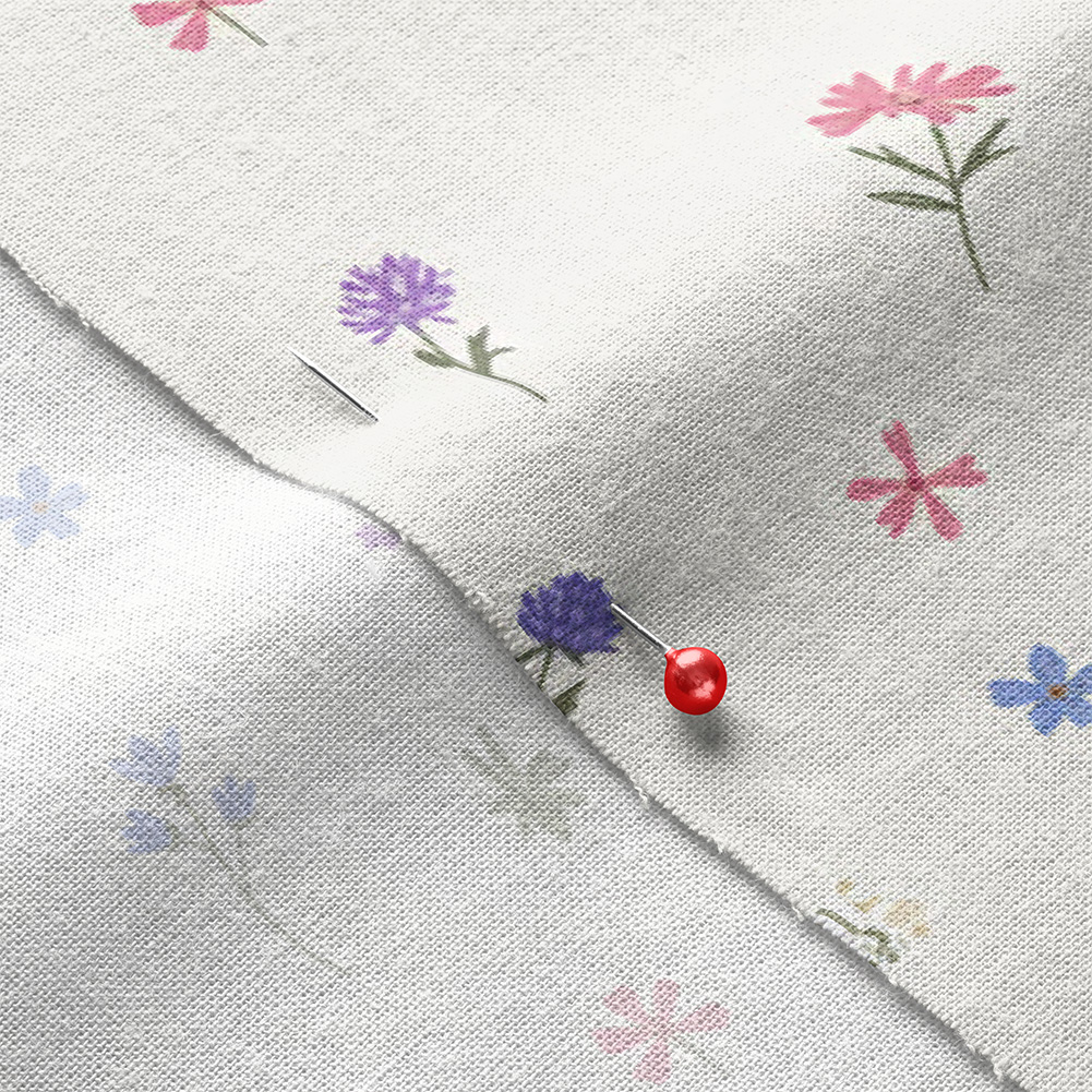 Petal Scatter Fabric Mockup 4